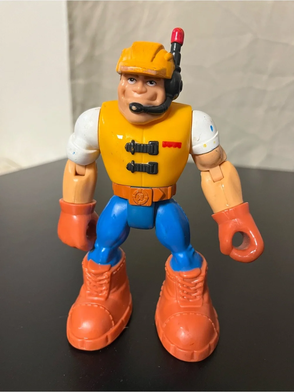 1997 Jack Hammer (Construction Expert) from the vintage Fisher-Price Rescue Hero
